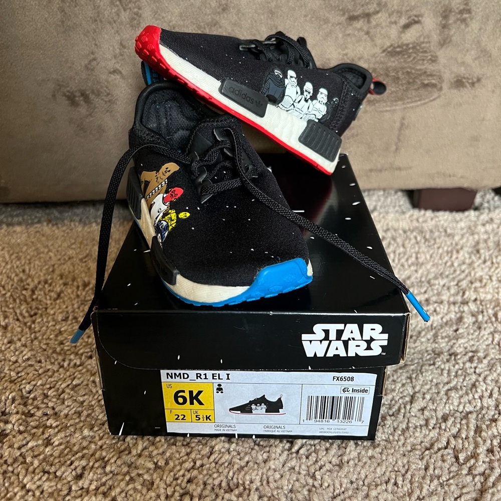Adidas NDM STAR WARS edition TODDLER 6k - Picture 1 of 8